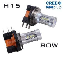 H15 CREE LED 80W (Daytime Running Lights) - PAIR